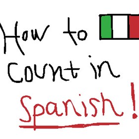 Animation: Counting to 5 in spanish